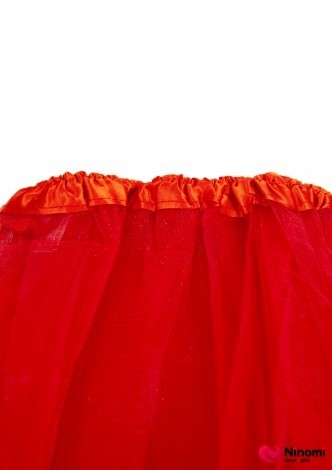 Юбка фатиновая красная - Фото