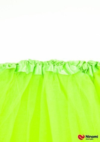 Юбка фатиновая зеленая - Фото