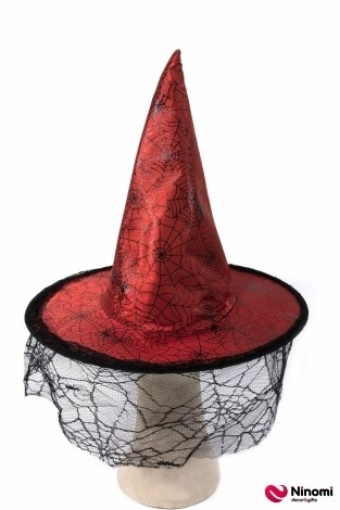 Шляпа ведьмы с паутиной - Фото