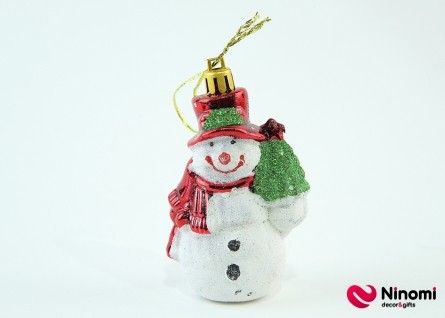 Елочная игрушка "Снеговик" - Фото