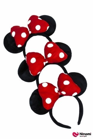 Обруч "Minnie mouse" - Фото