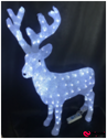 Светящийся декор "Благородный олень" - Фото