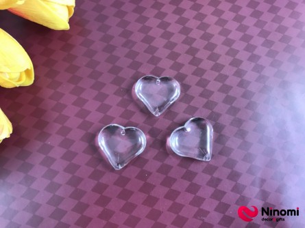 Акриловое стекло "Minor" в форме сердца - Фото
