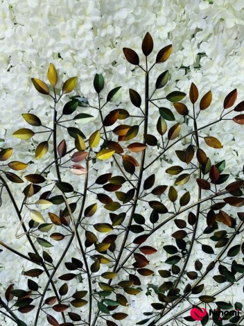 Металлическая настенная композиция "Life tree" - Фото