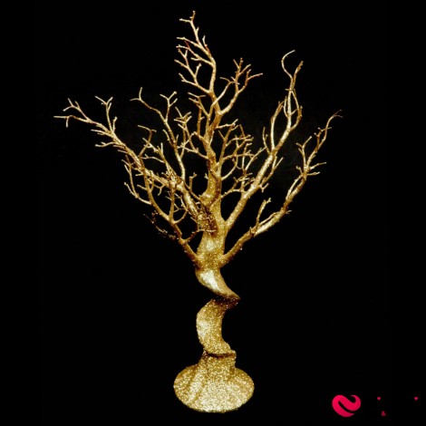 Декоративное золотое дерево 80 см. - Фото