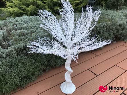 Декоративное дерево "Fairy" белое - Фото