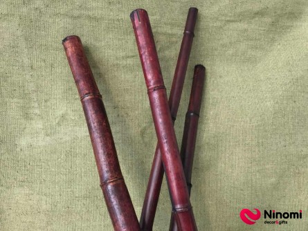 Бамбук натуральный "Stick" бордовый 3 шт. - Фото