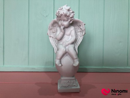 Декоративный гипсовый ангелочек - Фото
