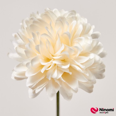 Головки цветов "Хризантема" белые №1 - Фото