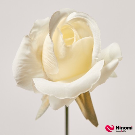 Головки цветов "Роза №2" белые - Фото