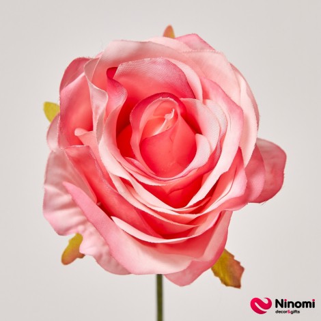 Головки цветов "Роза №4" коралловые - Фото
