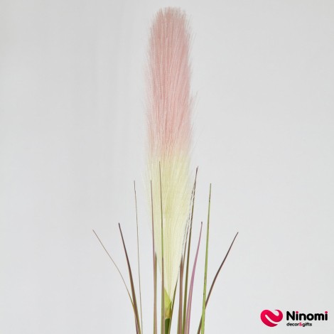 Ветка "Reed" бело-розовая - Фото