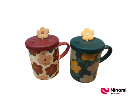 керамические чашки набор из 4 шт №8 - Фото