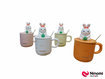 керамические чашки набор из 4 шт №10 - Фото