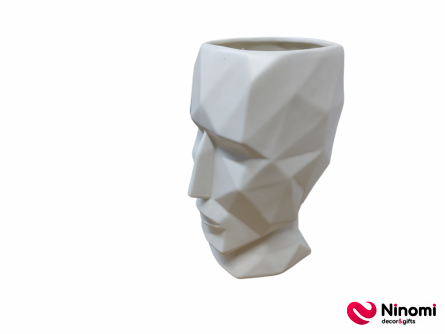 Керамический ваза "Head" S - Фото