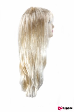 Парик прямой блонд - Фото