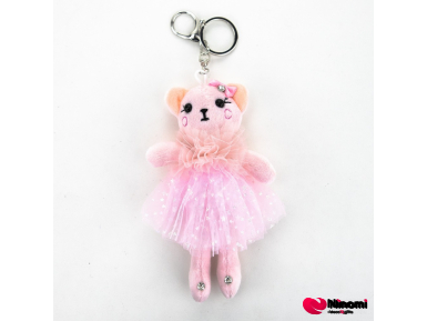 Брелок "Sweet kitty" розовый - Фото