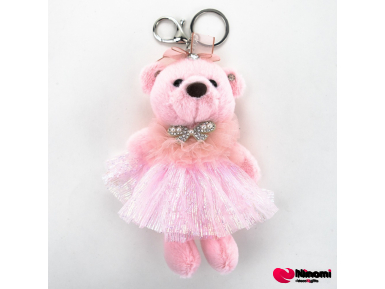 Брелок "Sweet bear" розовый - Фото